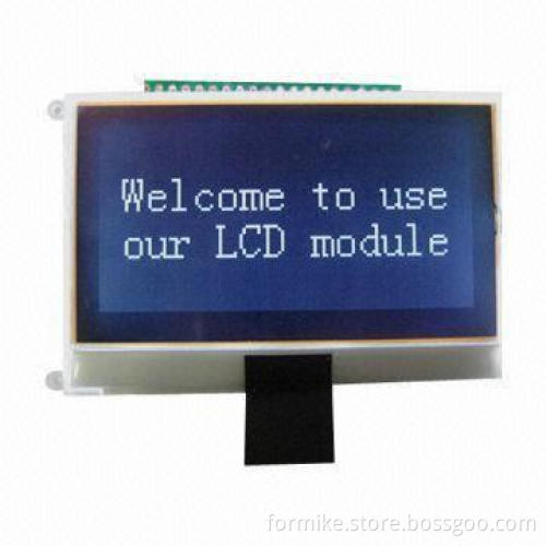 Graphics LCD Display with 240 x 64 Dots Resolution and Optional Touchscreen